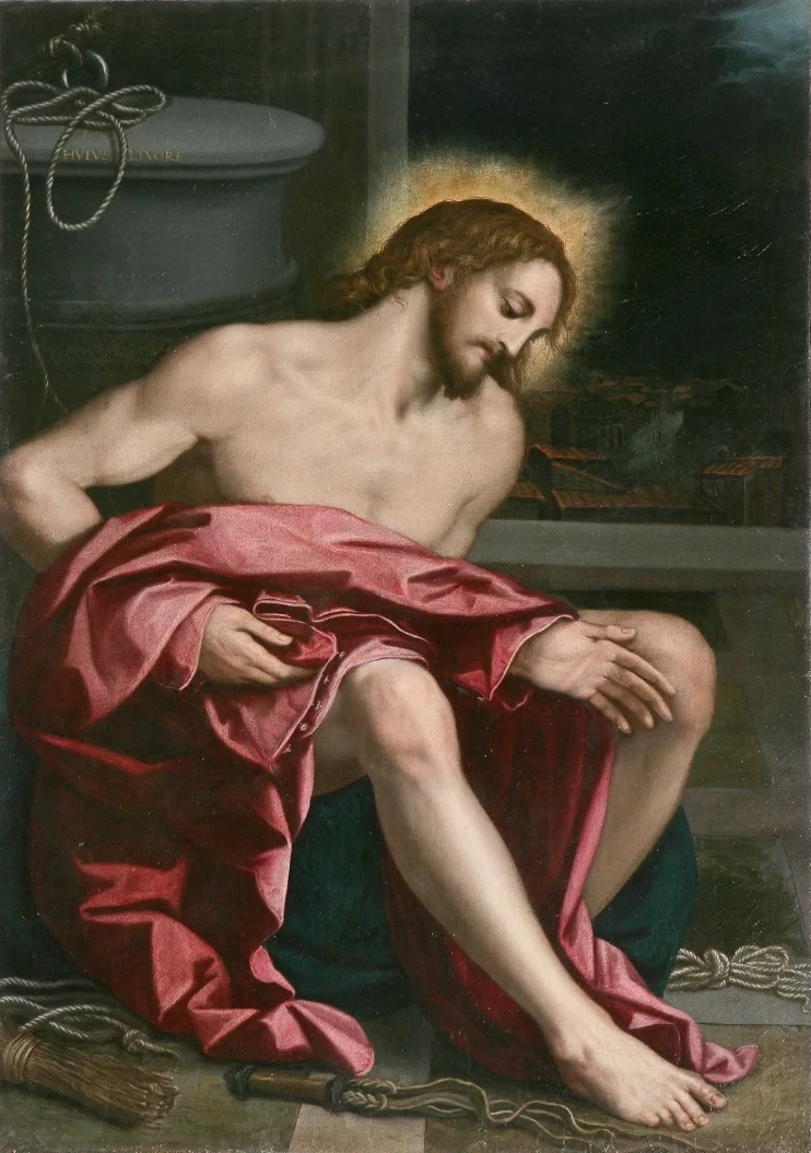 259-Allori Alessandro (1596), Gesù Cristo flagellato